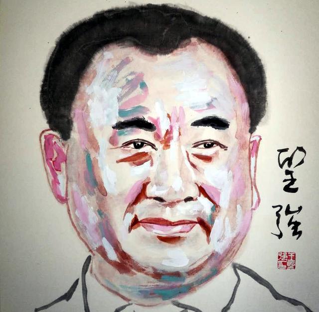 王圣強(qiáng)人物肖像畫