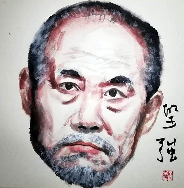 王圣強(qiáng)人物肖像畫