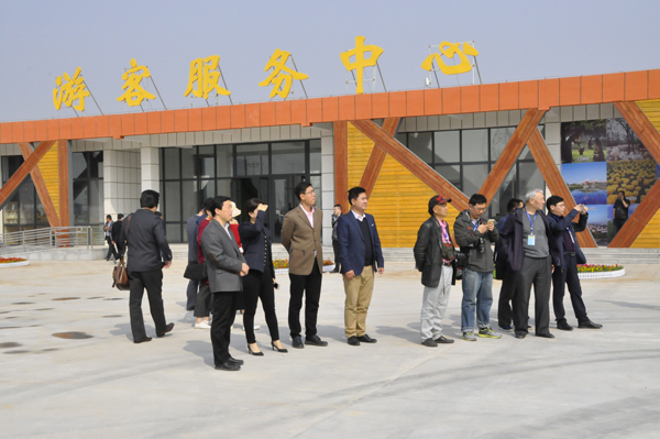 走進(jìn)“孤島”系列報(bào)道之以槐為媒，大報(bào)大刊共赴“孤島”共話文化興鎮(zhèn)