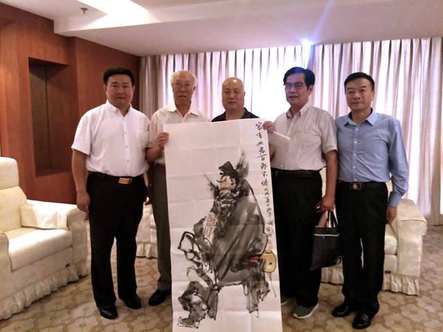 老警官書畫院啟航公安部活動中心 警事文化掀開新篇章