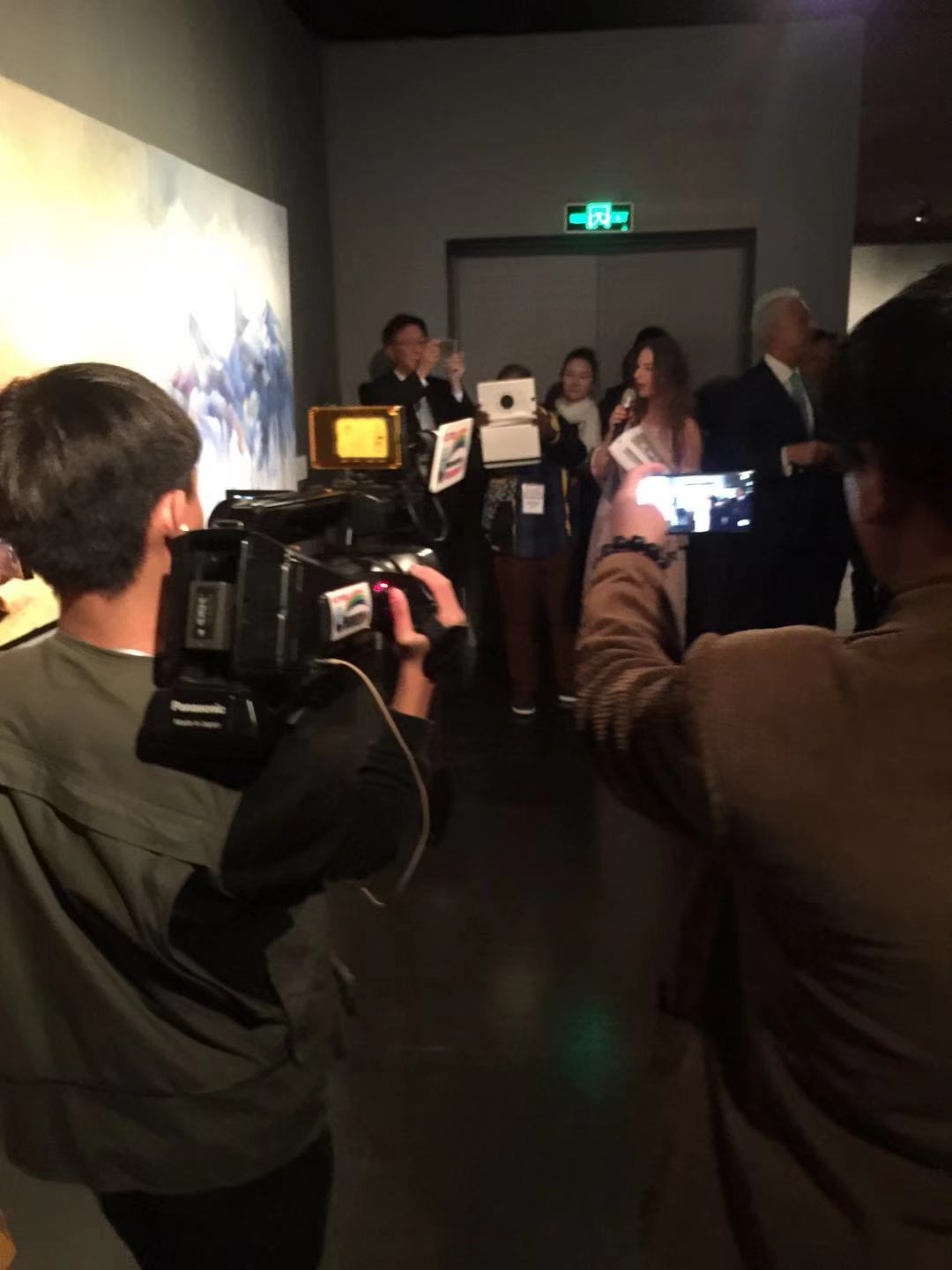 “意會(huì)中國(guó)-阿拉伯知名藝術(shù)家訪華采風(fēng)10周年大展”在京舉行