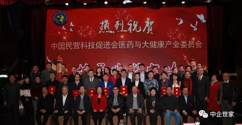 中國民營科技促進會醫(yī)藥與大健康產(chǎn)業(yè)委員會圓滿換屆，王建華當選會長