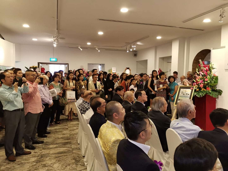 “造神入理，回得天意梁”——振康畫展在新加坡河畔藝術(shù)之家隆重舉行
