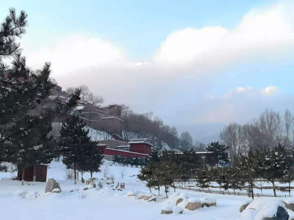 雪中五臺(tái)山