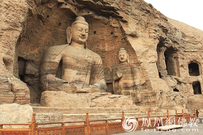 他是云岡石窟的標(biāo)志 常常出現(xiàn)在畫冊中