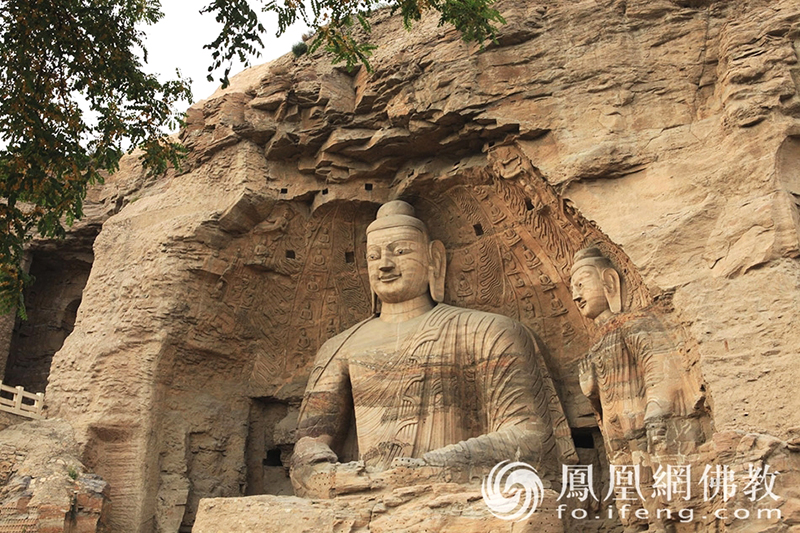 他是云岡石窟的標(biāo)志 常常出現(xiàn)在畫冊中