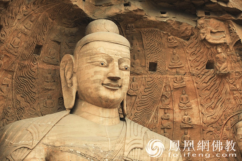 他是云岡石窟的標(biāo)志 常常出現(xiàn)在畫冊中