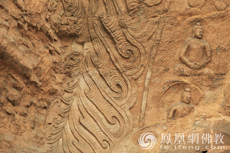 他是云岡石窟的標(biāo)志 常常出現(xiàn)在畫冊中