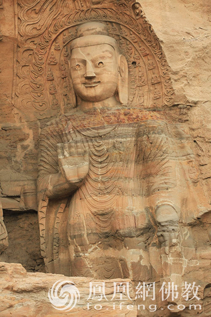 他是云岡石窟的標(biāo)志 常常出現(xiàn)在畫冊中