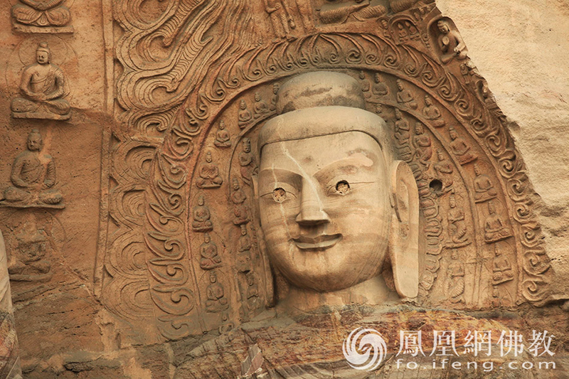 他是云岡石窟的標(biāo)志 常常出現(xiàn)在畫冊中
