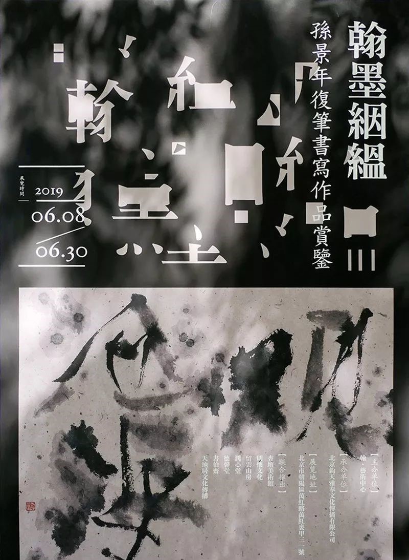 黑白之間——孫景年藝術(shù)觀后感