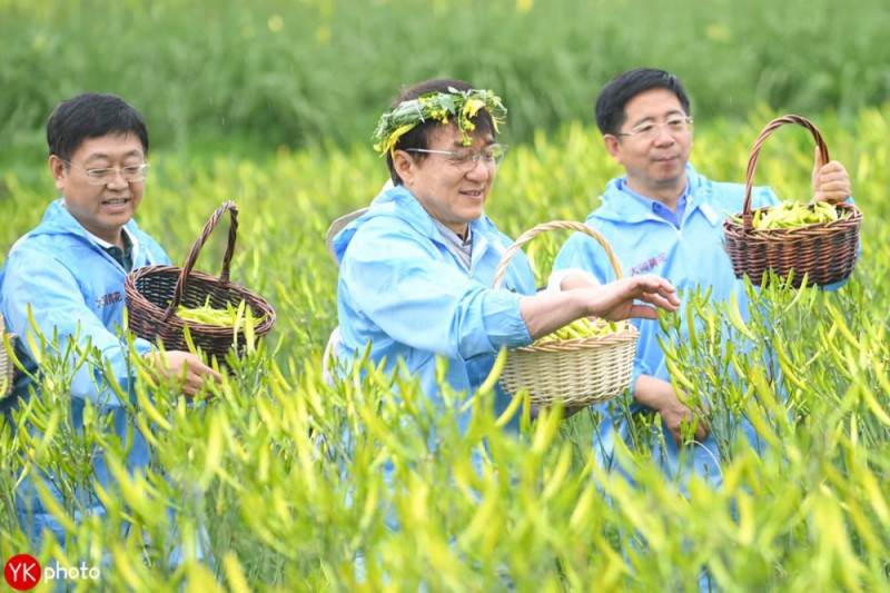成龍扶貧，變身大同黃花代言人，還買(mǎi)了100萬(wàn)的黃花菜