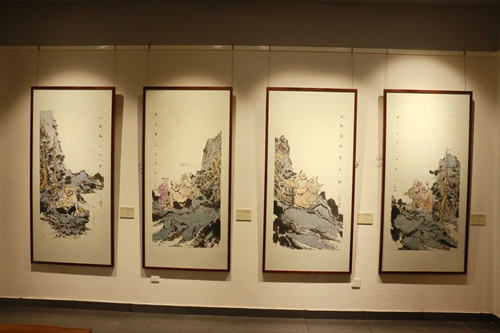 助力冬奧：河北省美術(shù)家協(xié)會主席團(tuán)中國畫名家邀請展開幕