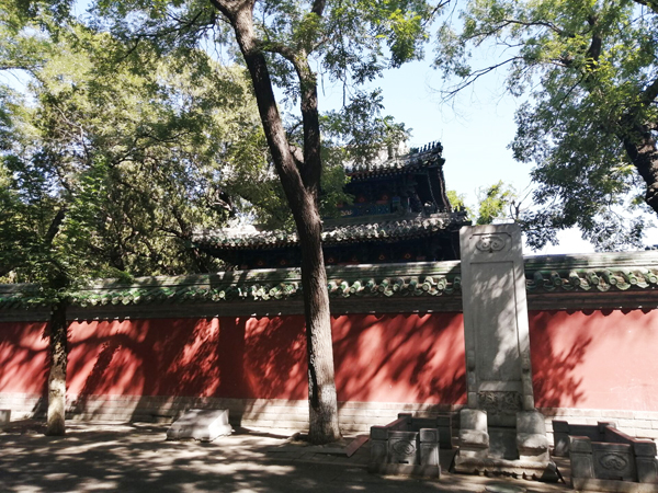 初秋艷陽下的國子監(jiān)與孔廟