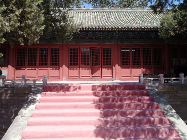 初秋艷陽下的國子監(jiān)與孔廟