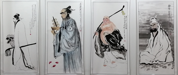 青年人物國(guó)畫畫家---于學(xué)平