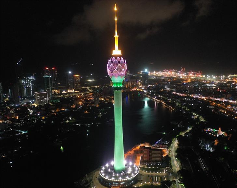 中企承建的南亞最高電視塔
