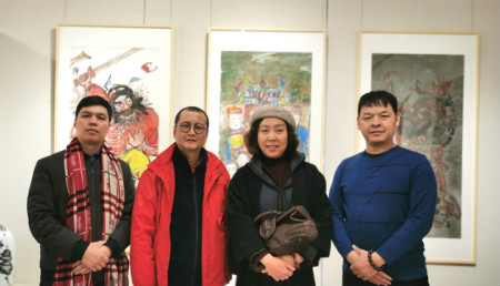 在希望的田野上——王蔚蘭繪畫作品展在京舉行