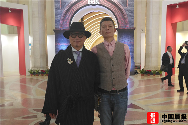中國晨報(bào)管理層應(yīng)邀出席“丹青傳情”藝術(shù)家作品聯(lián)展上海開幕式
