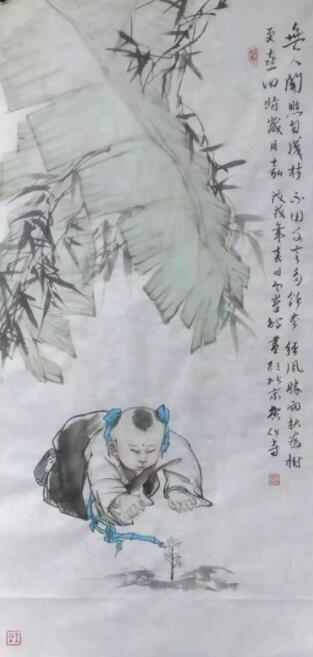 馬云峰老師禪畫(huà)藝術(shù)作品欣賞