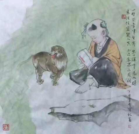 馬云峰老師禪畫(huà)藝術(shù)作品欣賞