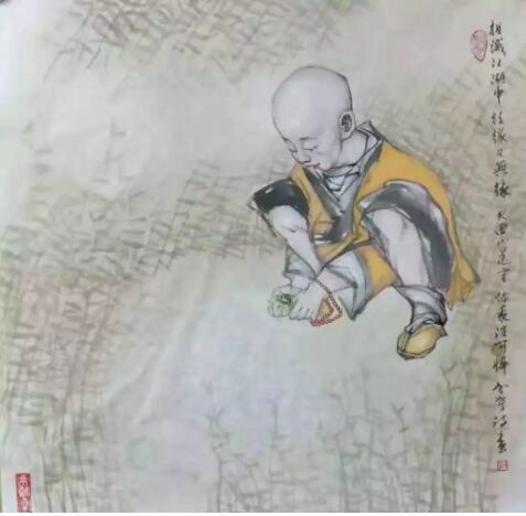 馬云峰老師禪畫(huà)藝術(shù)作品欣賞