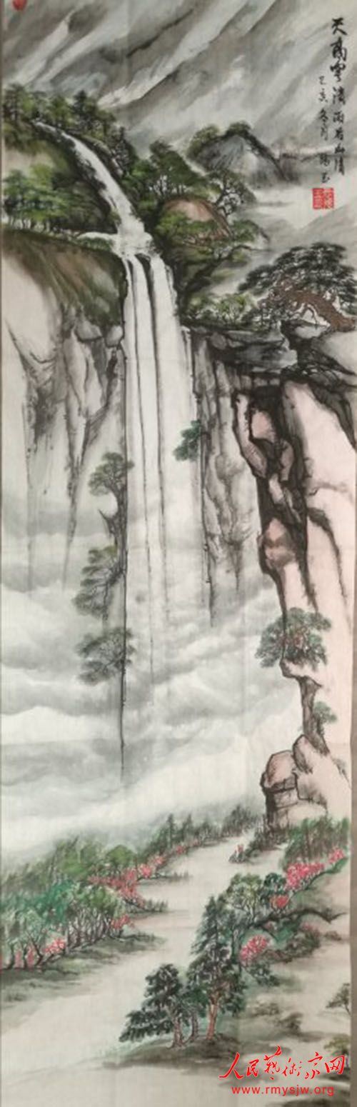 “致敬‘抗疫’英雄——人民藝術(shù)家在行動(dòng)”之袁德玉書(shū)畫(huà)作品