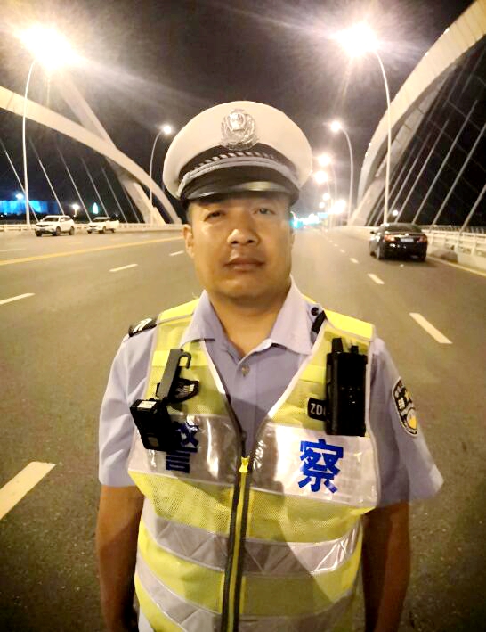 山西忻州交警二大隊，忻府最美風景線