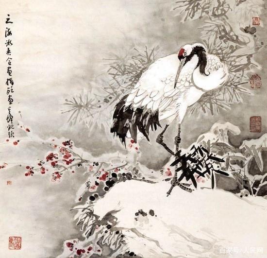 大雪詩意濃｜夜深知雪重，時聞?wù)壑衤? /><br />
</div>
<div style=