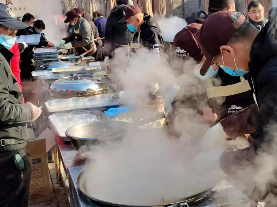 冬至忻州古城千人餃子宴圓滿(mǎn)成功