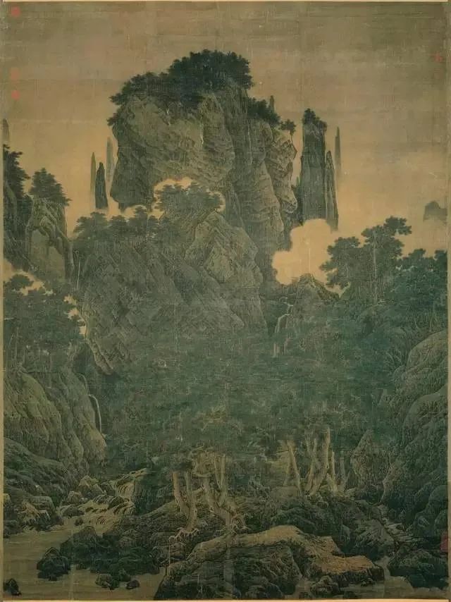 宋代李唐（1066-1150），《萬壑松風(fēng)圖》。