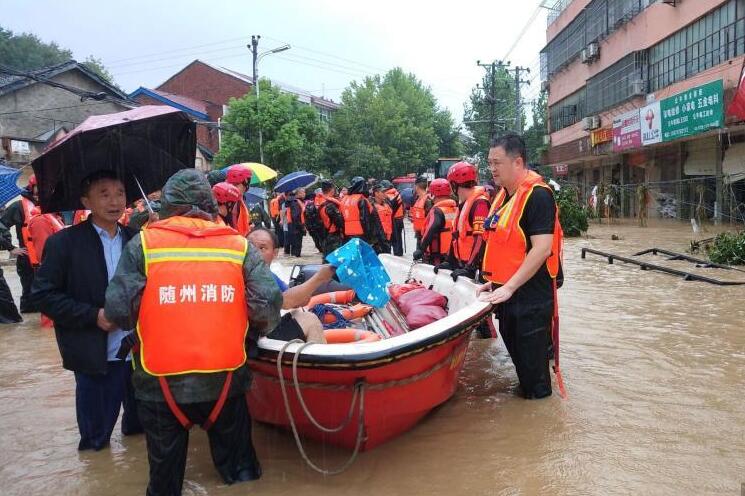 湖北隨州多地因強(qiáng)降雨受災(zāi) 