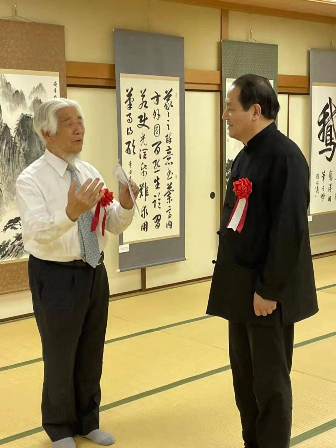 “筆精墨妙——?jiǎng)懥x書畫展”在日本京都文化博物館舉行