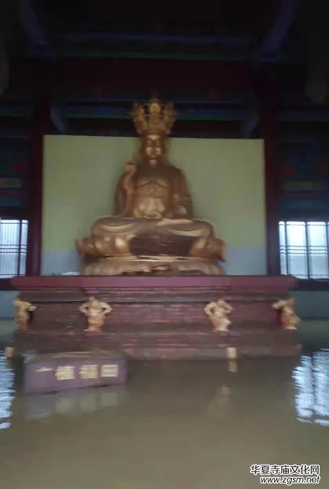 暴雨下的滎陽洞林寺受災(zāi)實(shí)況，千年古剎災(zāi)后修建迫在眉睫