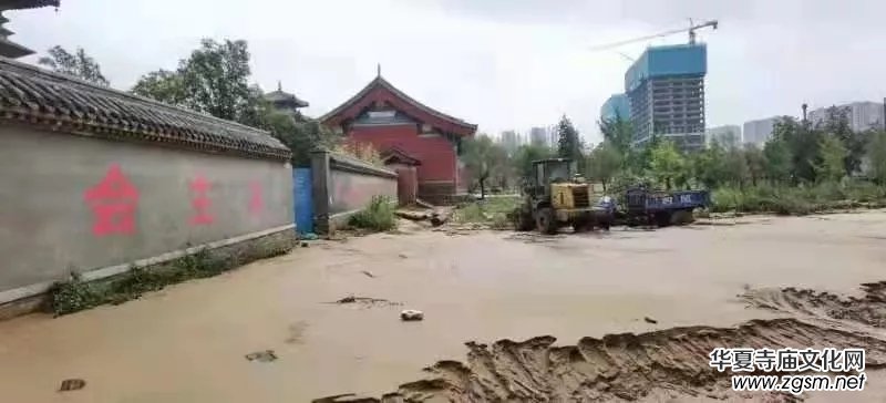 暴雨下的滎陽洞林寺受災(zāi)實(shí)況，千年古剎災(zāi)后修建迫在眉睫