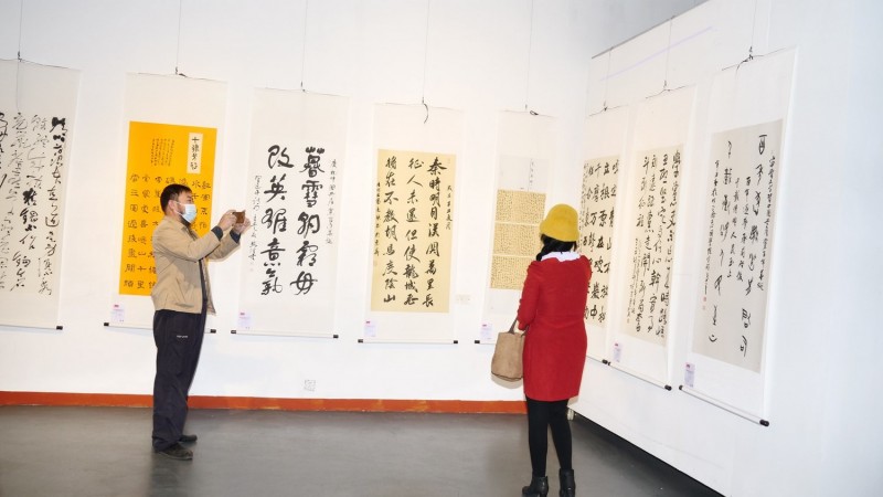 全球華人書法大展暨中國徐悲鴻畫院成立30周年國際水墨畫邀請(qǐng)展在京開幕