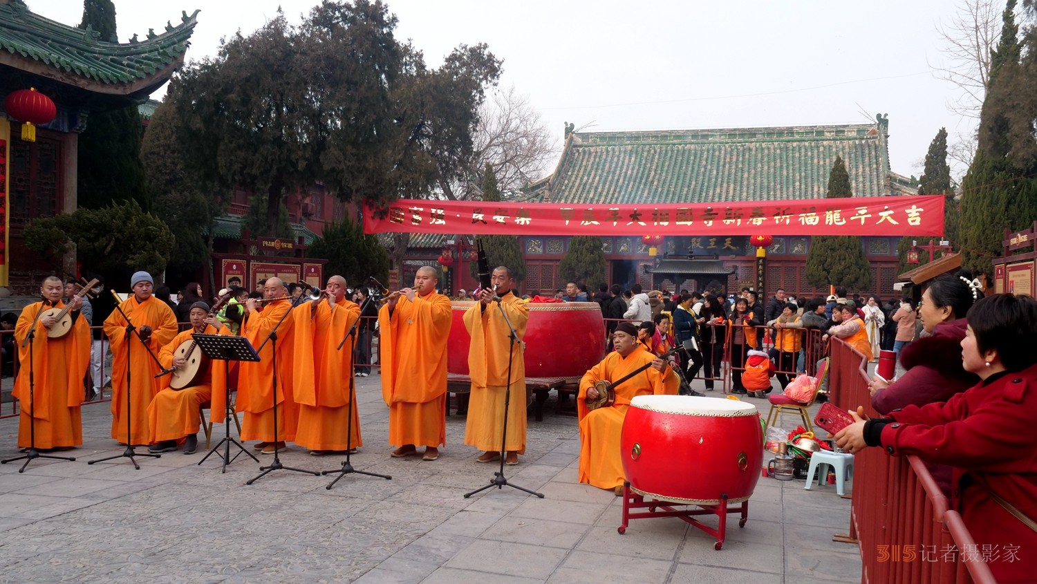 開封大相國寺:龍年初一梵音古樂慶新春