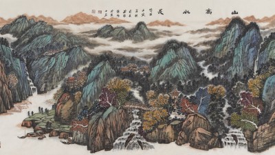 山水從心生，詩意塑性情——淺談嚴(yán)維佳的山水畫