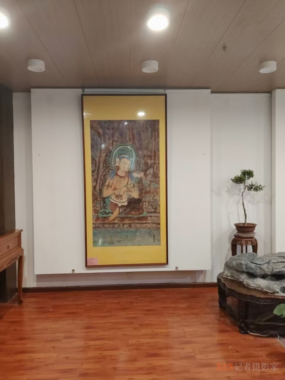 彩墨寄情 藝脈傳承 馬軍李靖師生作品展在淮北舉行